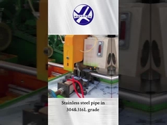 Thép không gỉ công nghiệp 304 hàn ống tròn trong hoàn thiện đánh bóng
